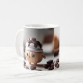 甘いひねりマグカップとコージーコーヒー/コーヒーマグカップ コーヒーマグカップ (正面左)