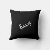 甘いまたは甘い気分の表現装飾用クッション クッション (裏面)