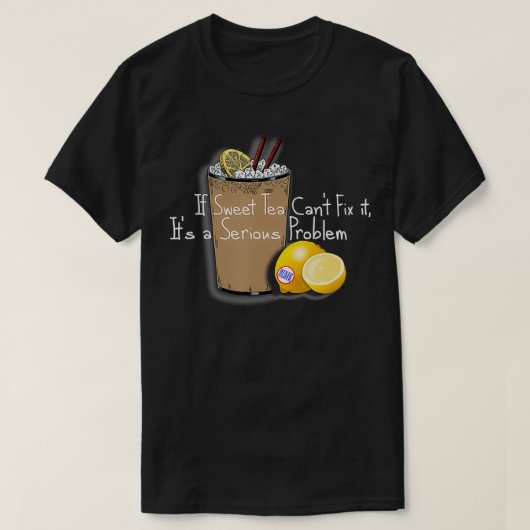 甘いもしティーカントそれを南スタイルに修正 Tシャツ (デザイン正面)