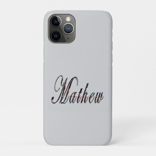 甘いものでできたマシューという名前, Case-Mate iPhoneケース (裏)