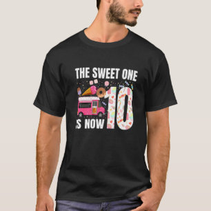 甘いものは今10歳の10誕生日Ic Tシャツ