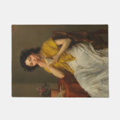 甘いもの好きな女性 (ルートヴィヒ・クナウス作) ドアマット (正面)