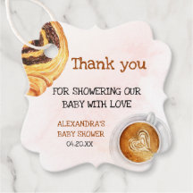 甘いもの醸造水彩ベビーシャワー