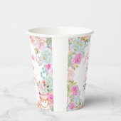 甘いもの醸造茶パーティー赤ちゃんシャワー 紙コップ (左)