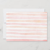 甘いもの |フルーツパーティー誕生日 招待状 (裏面)