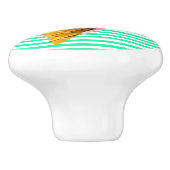 甘いアイスクリームの引き出し引き出し セラミックノブ (側面)