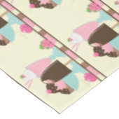 甘いアイスクリームトリートパターン テーブルクロス (アングル)