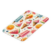 甘いアイスクリームパターン マグネット (左側)