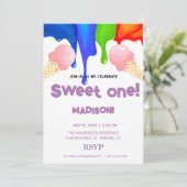 甘いアイスクリームレインボーカラー、招待状 招待状 (スタンド正面)