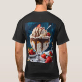 甘いアイスクリーム Tシャツ (裏面)
