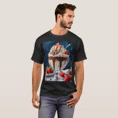 甘いアイスクリーム Tシャツ (正面フル)
