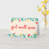 甘いアイボリーフローラがすぐに元気になる挨拶 カード (黄色い花)