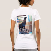 甘いアシカ Tシャツ (裏面)