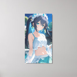 甘いアニメアート。 キャンバスプリント