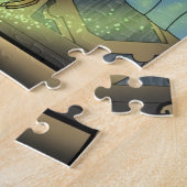 甘いアフリカ系アメリカプリンセス ジグソーパズル (側面)