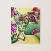 甘いアフリカ系アメリカ人の妖精 ジグソーパズル (縦)