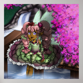 甘いアフリカ系アメリカ人の妖精 ポスター