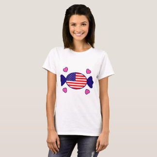 甘いアメリカ人 Tシャツ