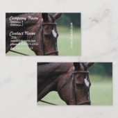 甘いアラビアの馬の名刺 名刺 (正面/裏面)