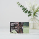 甘いアラビアの馬の名刺 名刺 (スタンド正面)