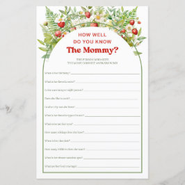 甘いイチゴよくママのゲームを知っている