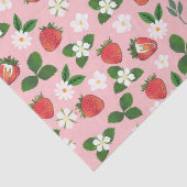 甘いイチゴ花水彩フローラ 薄葉紙 (詳細)