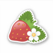 甘いイチゴ シール (正面)