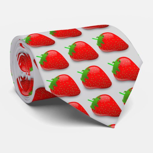 甘いイチゴ ネクタイ (ロール)