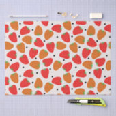 甘いイチゴ 薄葉紙 (クラフト)