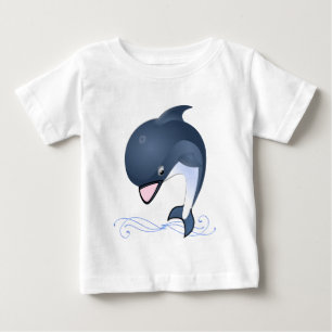 甘いイルカ2 ベビーTシャツ
