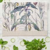 甘いウィリアムの野生の花の花の台所タオル キッチンタオル (折り畳み)