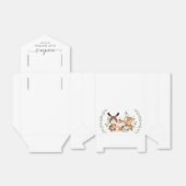 甘いウッドランド緑化植物林動物 フェイバーボックス (折り畳みなし)