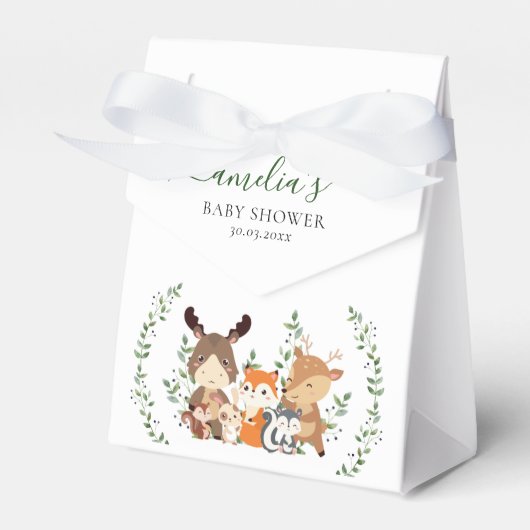 甘いウッドランド緑化植物林動物 フェイバーボックス (正面サイド)