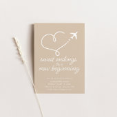 甘いエンディングスモーニングリタイアメントパーティー 招待状