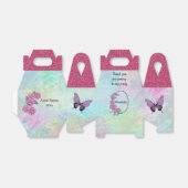 甘いエンドウ豆と蝶のsweet sixteen フェイバーボックス (折り畳みなし)