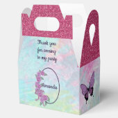 甘いエンドウ豆と蝶のsweet sixteen フェイバーボックス (オープン)