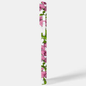 甘いエンドウ豆と（昆虫）マルハナバチ、ピンク、緑と白 Case-Mate iPhoneケース (裏面 / 左)