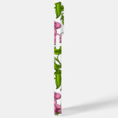 甘いエンドウ豆と（昆虫）マルハナバチ、ピンク、緑と白 Case-Mate iPhoneケース (裏面 / 右)