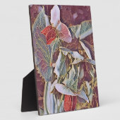 甘いエンドウ フォトプラーク (側面)