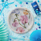 甘いエンドウ ペーパープレート (パーティー)