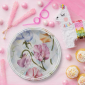 甘いエンドウ ペーパープレート (パーティー)