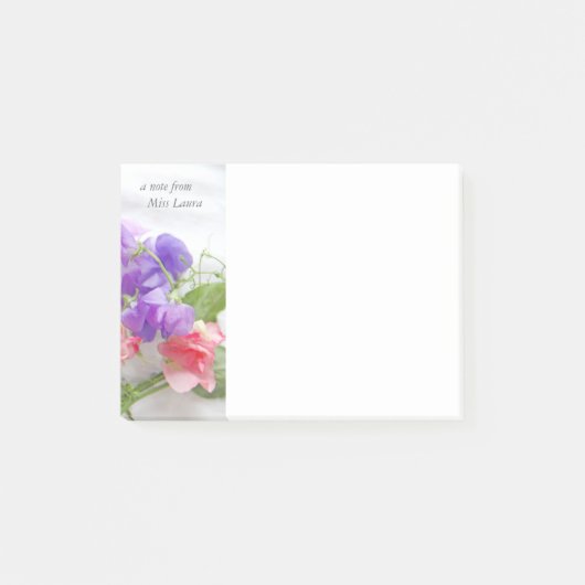 甘いエンドウ ポストイット (正面)