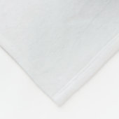 甘いオレンジの虎猫 フリースブランケット (角)