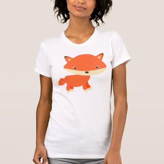 甘いオレンジキツネ Tシャツ (正面)