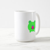 甘いカエルハート コーヒーマグカップ (正面右)