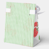 甘いカスタムカラフルイチゴストライプグリーン フェイバーボックス (裏面)