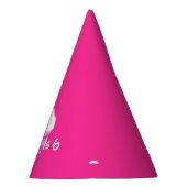 甘いカップケーキのピンクの誕生会の帽子 パーティーハット (右)