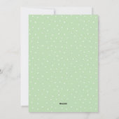 甘いカップケーキキキッズクラスルームのバレンタインカード シーズンカード (裏面)