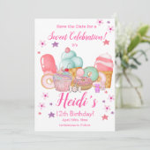 甘いカップケーキ,アイスクリーム誕生日,任意の年齢 セーブザデート (スタンド正面)