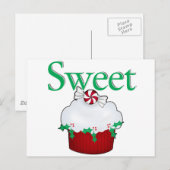 甘いカップケーキ ポストカード (正面/裏面)